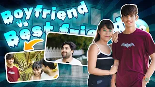 Boyfriend vs Best friend 🥰🥰 (Khushnoor legend) (Imran Rajput) (laksh) #funnylovestory