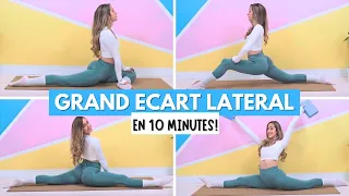 LES ÉTIREMENTS POUR LE GRAND ÉCART LATÉRAL - EN 10 MINUTES