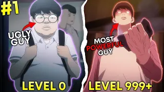 Ugly Guy Transforms Into The Strongest Guy In The World | Lookism in Hindi