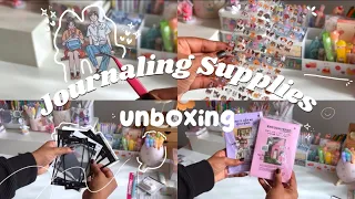 Let’s Unbox Journaling Must Haves 🌷✨| Diecutsmart | #unboxing #journaling #asmr #stationary