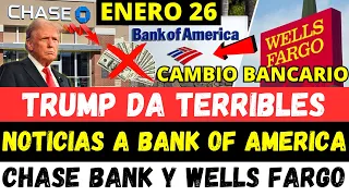 Trump da Terribles Noticias a Bank of America, Chase y Wells Fargo | Howard Melgar