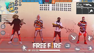 FREE FIRE NA VIDA REAL MODO CONTRA SQUAD 2