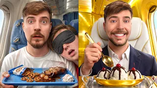 $1 vs $500,000 Plane Ticket!