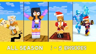 Best of Help Herobrine Challenge (All Season / 1-5 Episodes) #herobrine #minecraftshorts #fypシ