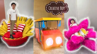 🧒🏻 Peter Ke Creative Majedar Full Episodes || JJ Fact Story #woodworking