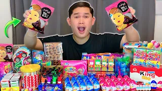 SQUID GAME CANDY AND GUMMIES MUKBANG (lahat masarap)