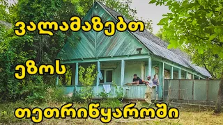 გახარებული ოჯახი და გასუფთავებული ეზო თეთრიწყაროში !