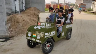 Mini battery Jeep (kids_bike)mini thar jeep