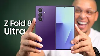 Agora é ULTRA! GALAXY Z FOLD 8 ULTRA! A versão monstruosa do smartphone  dobrável! Samsung!