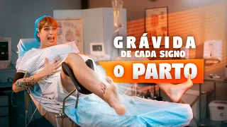 A GRÁVIDA DE CADA SIGNO - O PARTO