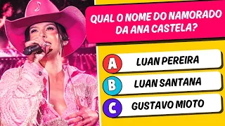 Ana Castela 🤠⭐  | Mega Quiz | Você conhece mesmo a Boiadeira? Só quem é fã acerta todas! #quiz