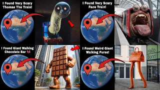 🔥TOP 4 Viral Videos in Real On Google Earth & Google Maps 🌎!