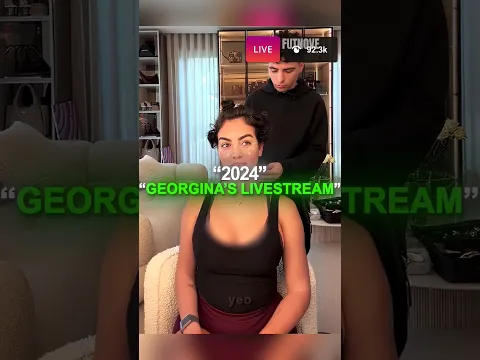 Ronaldo faz a live de Georgina viralizar 🤯🥶