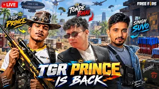 🔴Live Free Fire Most Dangerous Awm Players Live #shortsfeed #tondegamer #tgrprincelive