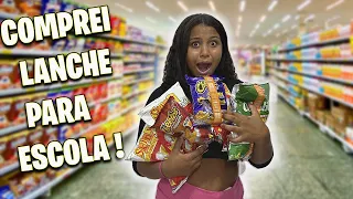 FUI COMPRAR LANCHE PARA ESCOLA - VOLTA AS AULAS - Maryane Almeida