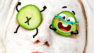 FUNNY VEGETABLES ARE TEASING EACH OTHER - 24/7 DOODLES