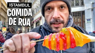 Provando 30 COMIDAS DE RUA em Istambul na Turquia 🇹🇷 [Documentário Completo]
