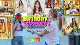 Surprizoj shoqen me 29 dhurata per 29 vjetorin e saj | Eva's Birthday vlog | ADISA GJO