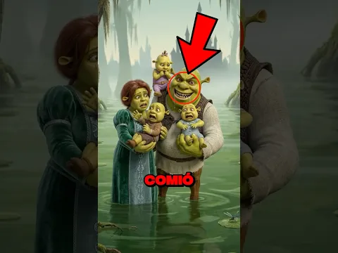 ¿Sabías que Shrek se comió a dos de sus hijos?😨