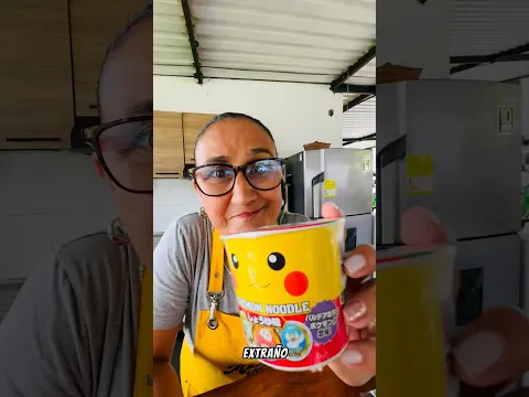 Probando ramen de Pokémon😱🤯!!!
