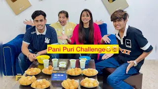 Pani Puri Challenge😋 || Sneha Chaudhary || #panipurichallenge #foodchallenge