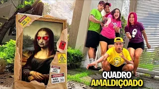 DEIXARAM UM QUADRO AMALDIÇOADO NA MANCÃO DOS ROSA #emillyvickof 