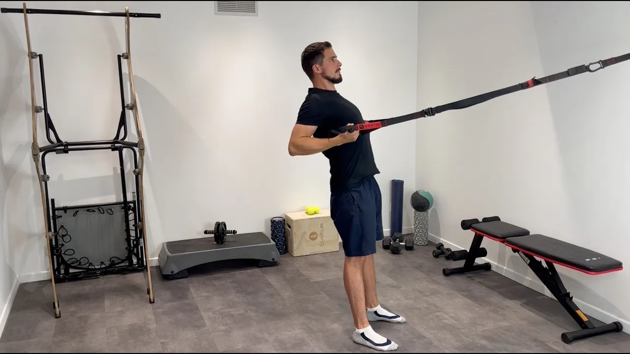 Image TRX-Rudern mit Unterarmrotation