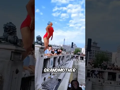 THIS GRANDMA IS CRAZY! 😱 #shorts