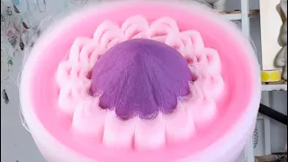 Cotton candy is made into art