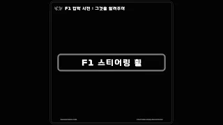 [ 케로군의 F1 잡학 사전 ] 10. F1 레이스카의 스티어링 휠 ( 라이브 / 무편집 )