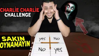 CHARLİE CHARLİE CHALLENGE YAPTIK! (Sakın Denemeyin) GELDİ !!!