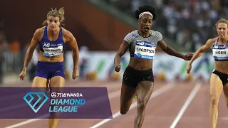 Thompson-Herah ANNIHILATES 100m field - Wanda Diamond League