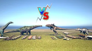 Carnivorous Dinosaurs 👹🙀 vs 🐱🐲Herbivorous Dinosaurs| ARK Ascended