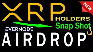 XRP Holder AIRDROP DEEP DIVE Countdown, SNAPSHOT DEADLINE, XRPL + HOOKS  + EVERNODE to TOP ETHEREUM
