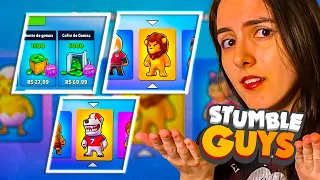 COMPREI O NOVO PASS DO STUMBLE GUYS E OLHA O QUE ACONTECEU!