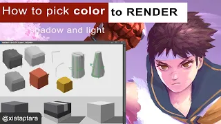 How to choose Color for light and shadow