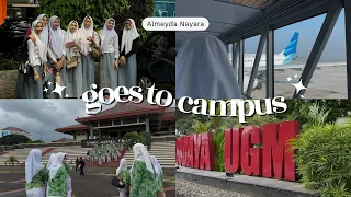 Naya campus visit ke UGM | Goes to campus part 1 #campusvisit