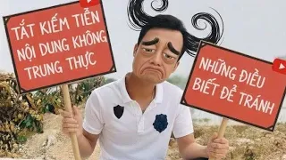 Chia sẻ về  chính sách mới của youtube - Không Trung thực