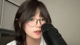 ASMR Mouth Sounds Ear Blowing Cleaning 😘