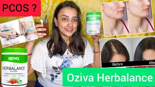 Oziva Herbalance For PCOS 🌿 PCOS Problem Solution in Hindi 🌱 Honest Review || Hormonal Balance 🍀