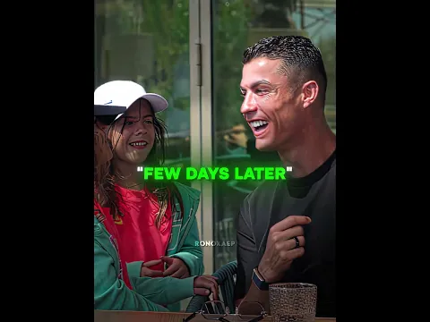 Ronaldo Trolls His Daughter 😂🦷