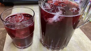AGUA DE JAMAICA AYUDA A BAJAR DE PESO( AL TOMARLA SIN AZUCAR) 🌸 COCINANDO CON ERIKA 🌸