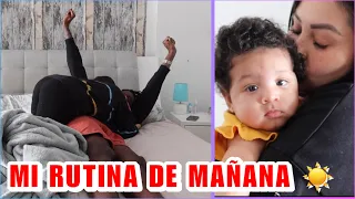 RUTINA DE MAÑANA CON MI BEBE⛅️  - Eliza Ibeth