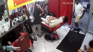Caught On Camera: Man Robs Bronx Barbershop At Gunpoint, Gets Away With Nearly $30K Worth Of Propert