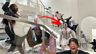 GHOST IN THE HOUSE PRANK! (SCARY)