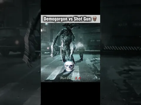 Demogorgon vs Shot Gun 💀🔥 #strangerthings #shorts