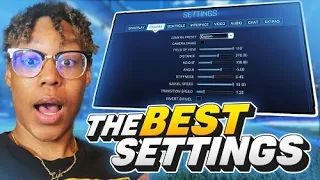 BEST PRO SETTINGS IN ROCKET LEAGUE! (2021)