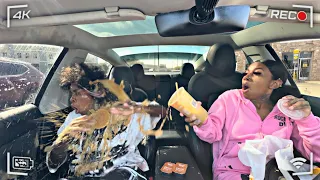 THROWING ALL My BREAKFAST FOOD On My GIRLFRIEND 😳‼️* HILARIOUS *