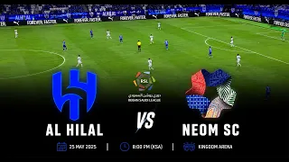 AL HILAL vs NEOM SC | Epic Saudi Match | PES 2021
