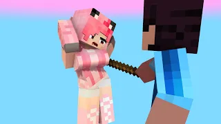 ZERO TWO DODGING YAY! ARIGATO TOUCH KAWAII CHAN BY PIERCE - MINECRAFT ANIMATION #shorts